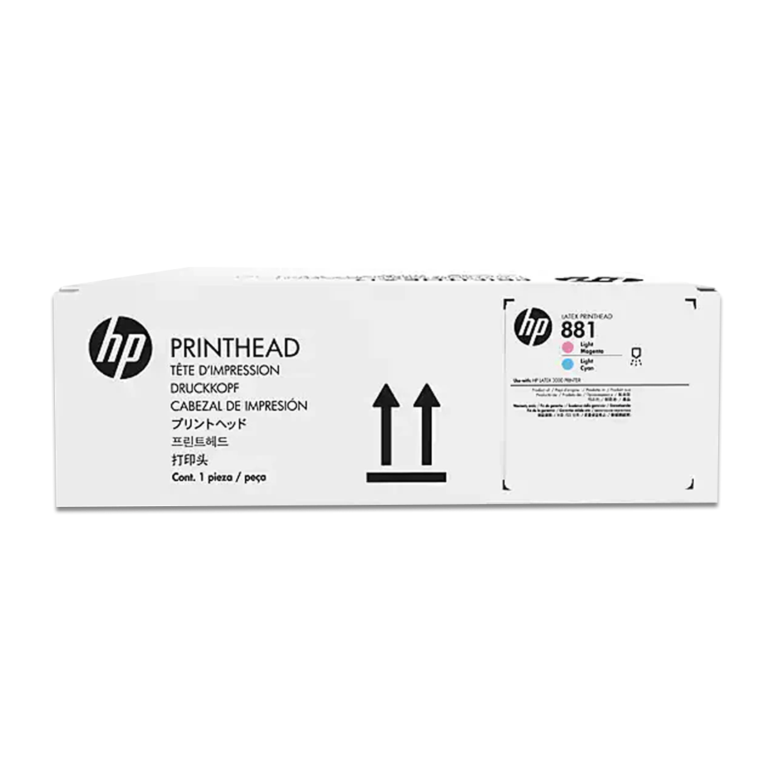HP 881 Lt Magenta Lt Cyan Printhead F/ LATEX 3000
