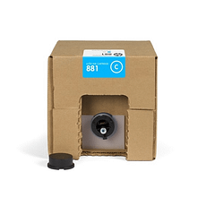 HP 881 Latex Ink Cartridge Cyan 5L