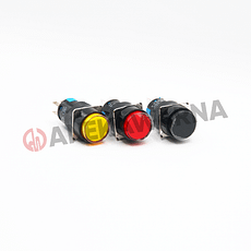 Push Button Switch Yellow / Magenta / Black